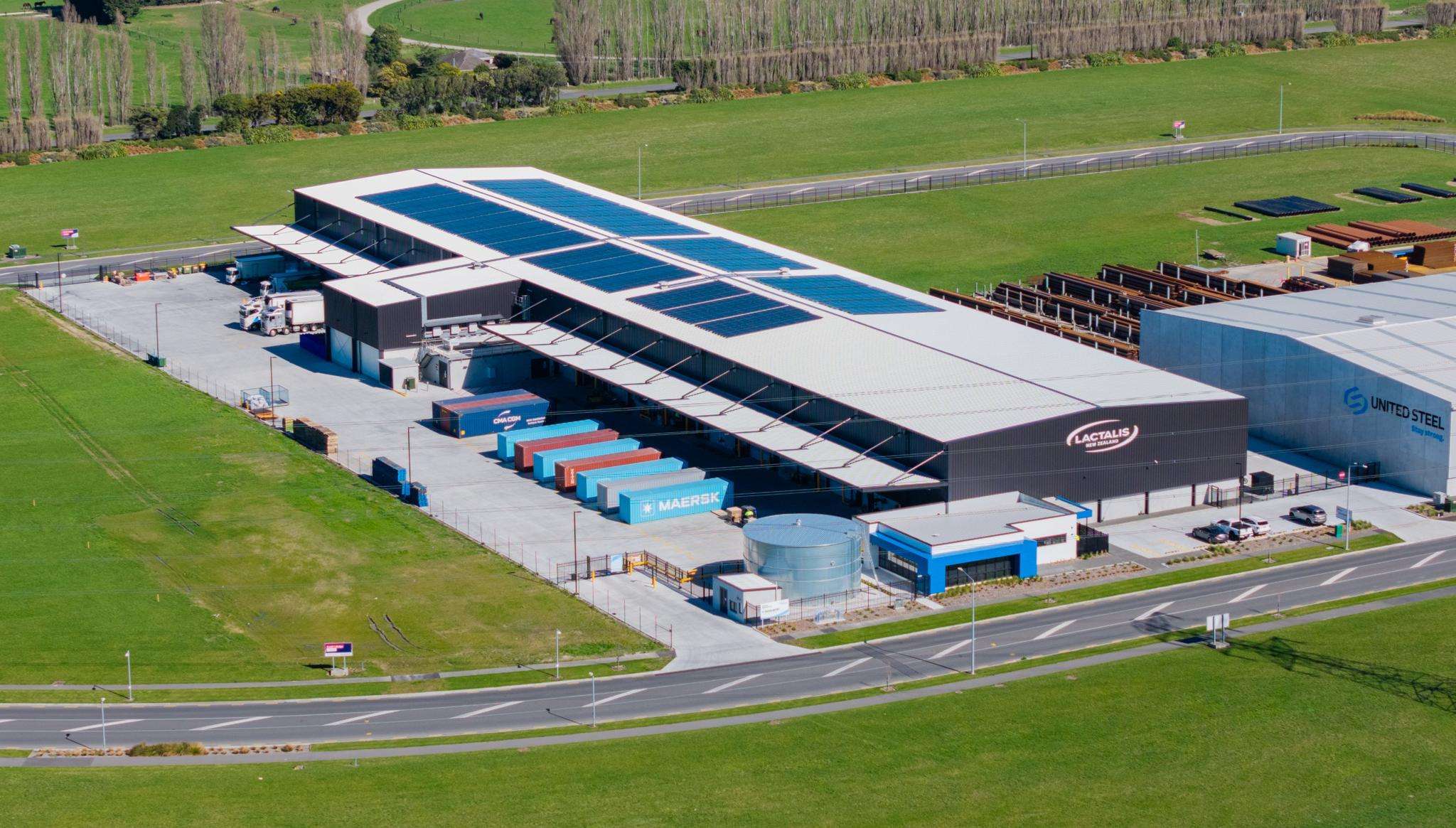 13 Bruce Stewart Drive, Hornby, Christchurch: new cold-chain logistics facility leased to Lactalis through Fonterra Brands (NZ) Ltd. Photo supplied by CBRE.